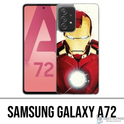 Coque Samsung Galaxy A72 - Iron Man Paintart