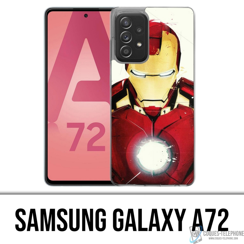 Custodia per Samsung Galaxy A72 - Iron Man Paintart