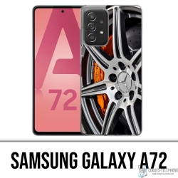 Custodia per Samsung Galaxy A72 - Cerchio Mercedes Amg