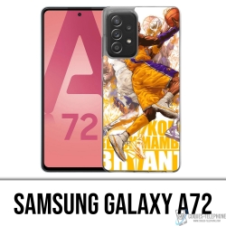Coque Samsung Galaxy A72 - Kobe Bryant Cartoon Nba