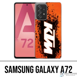 Custodia per Samsung Galaxy A72 - Ktm Logo Galaxy