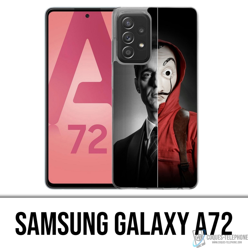 Samsung Galaxy A72 Case - La Casa De Papel - Berlin Split