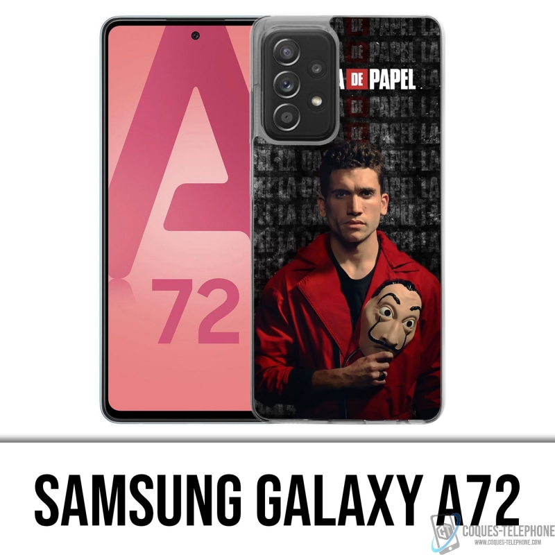Samsung Galaxy A72 Case - La Casa De Papel - Denver Maske