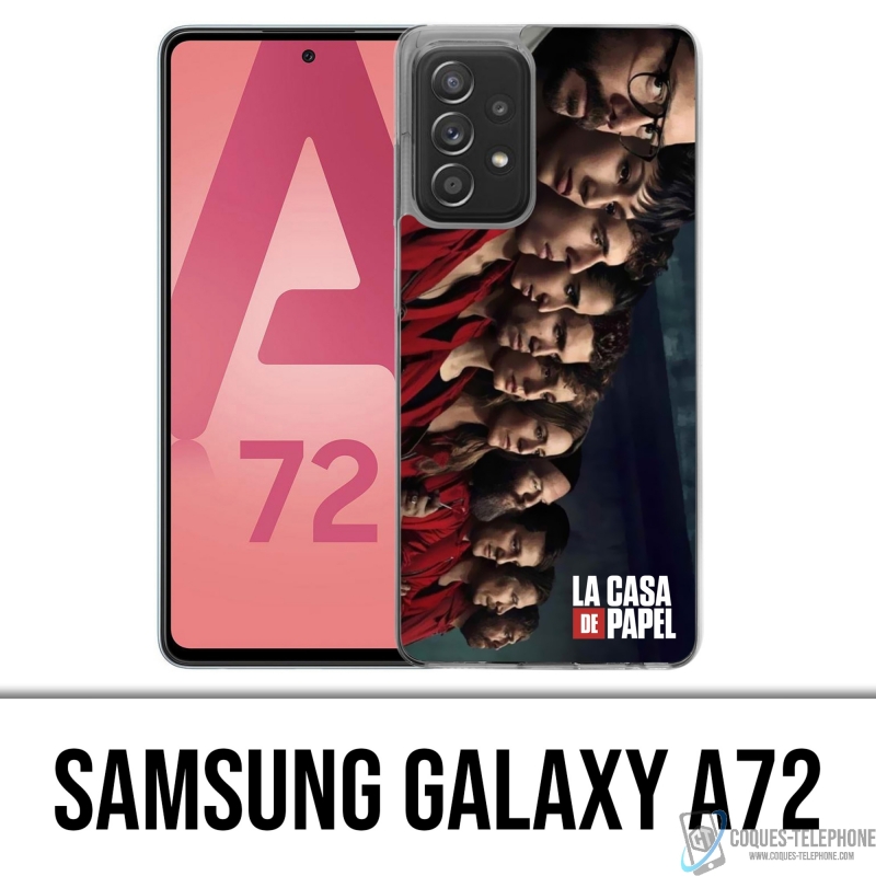Custodia per Samsung Galaxy A72 - La Casa De Papel - Team