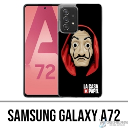 Custodia per Samsung Galaxy A72 - La Casa De Papel - Maschera Dali