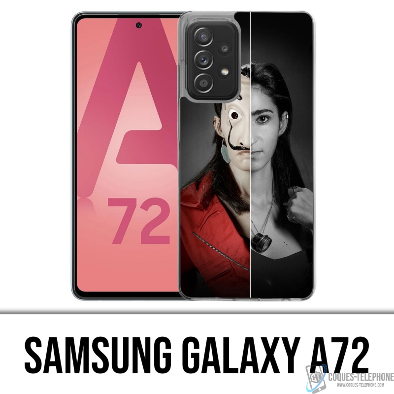 Samsung Galaxy A72 case - La Casa De Papel - Nairobi Split