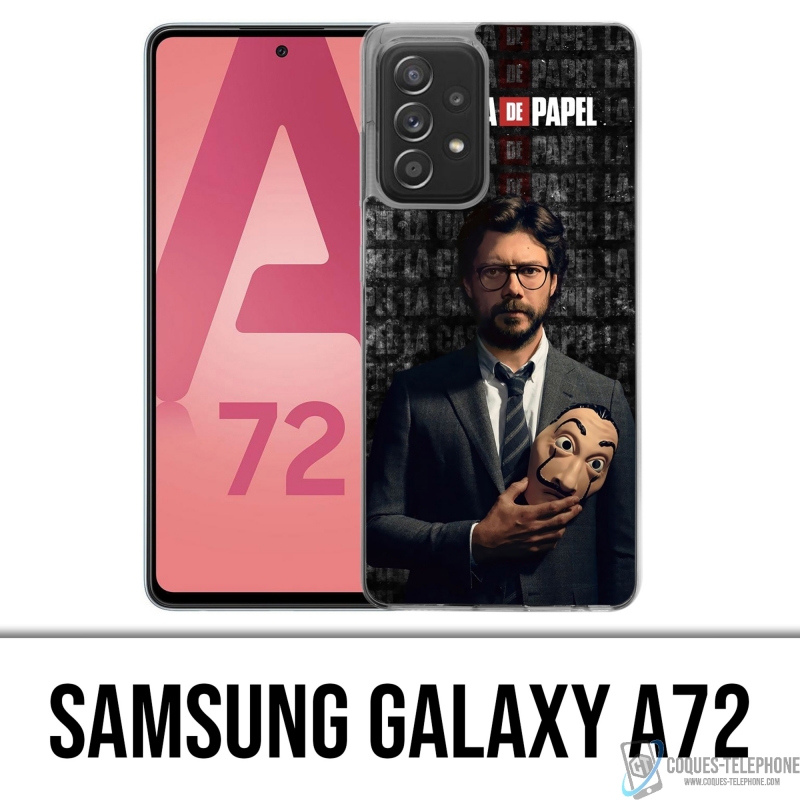 Coque Samsung Galaxy A72 - La Casa De Papel - Professeur Masque