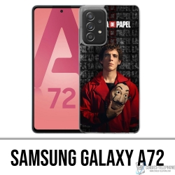 Samsung Galaxy A72 case - La Casa De Papel - Rio Mask