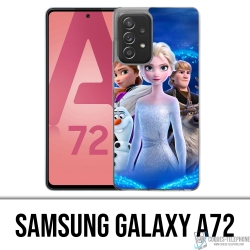 Samsung Galaxy A72 Case - Gefroren 2 Zeichen
