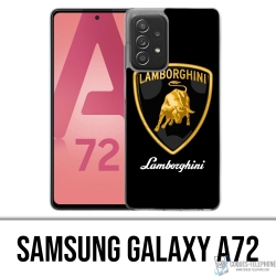 Custodia per Samsung Galaxy A72 - Logo Lamborghini
