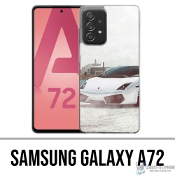 Coque Samsung Galaxy A72 - Lamborghini Voiture