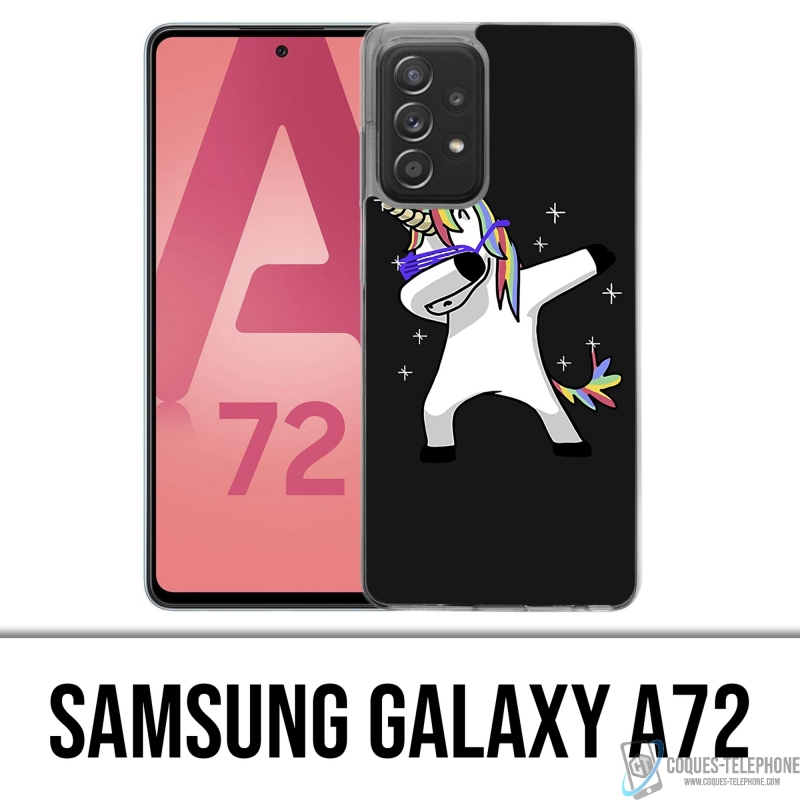 Coque Samsung Galaxy A72 - Licorne Dab