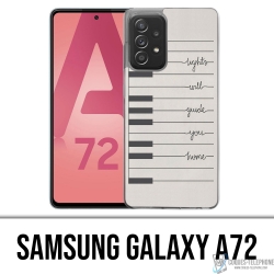 Custodia per Samsung Galaxy A72 - Light Guide Home