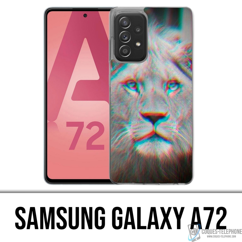 Coque Samsung Galaxy A72 - Lion 3D