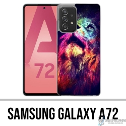 Coque Samsung Galaxy A72 - Lion Galaxie