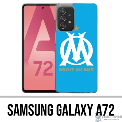 Custodia per Samsung Galaxy A72 - Om Logo Marsiglia blu