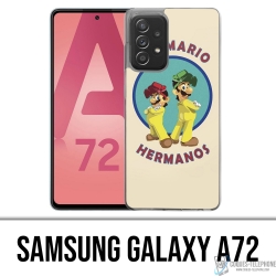 Custodia per Samsung Galaxy A72 - Los Mario Hermanos