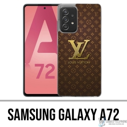 Custodia per Samsung Galaxy A72 - Logo Louis Vuitton