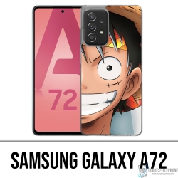 Custodia per Samsung Galaxy A72 - One Piece Rufy