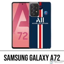 Custodia per Samsung Galaxy A72 - Maglia da calcio PSG 2020
