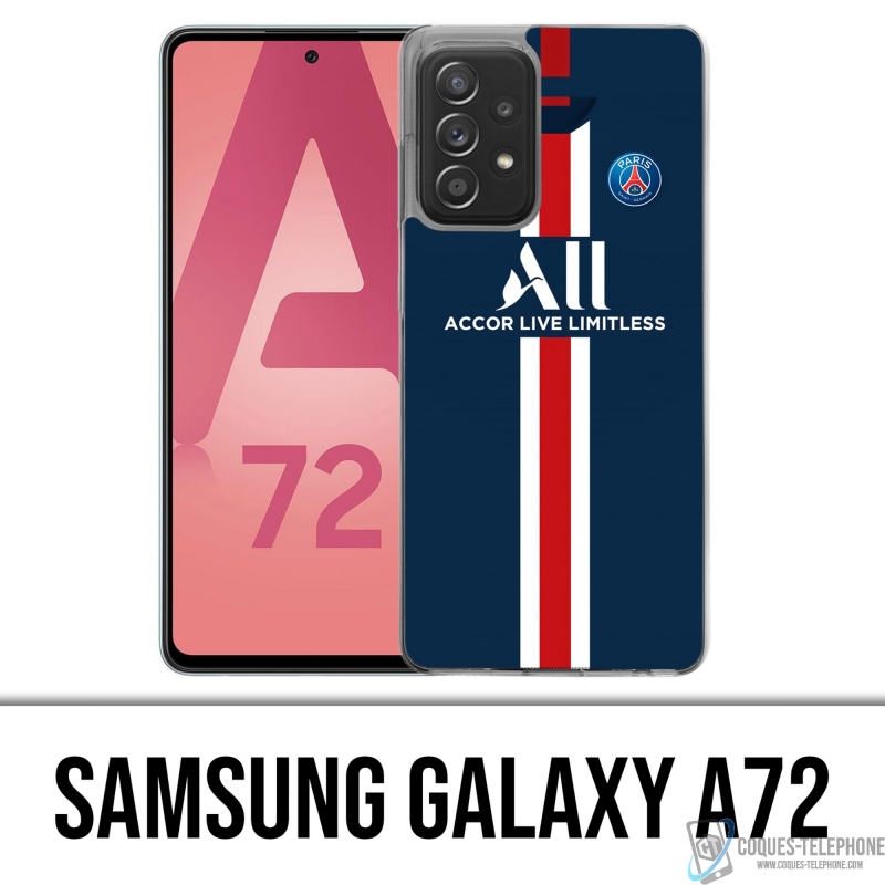 Samsung Galaxy A72 Case - PSG Football Shirt 2020