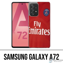 Coque Samsung Galaxy A72 - Maillot Rouge Psg