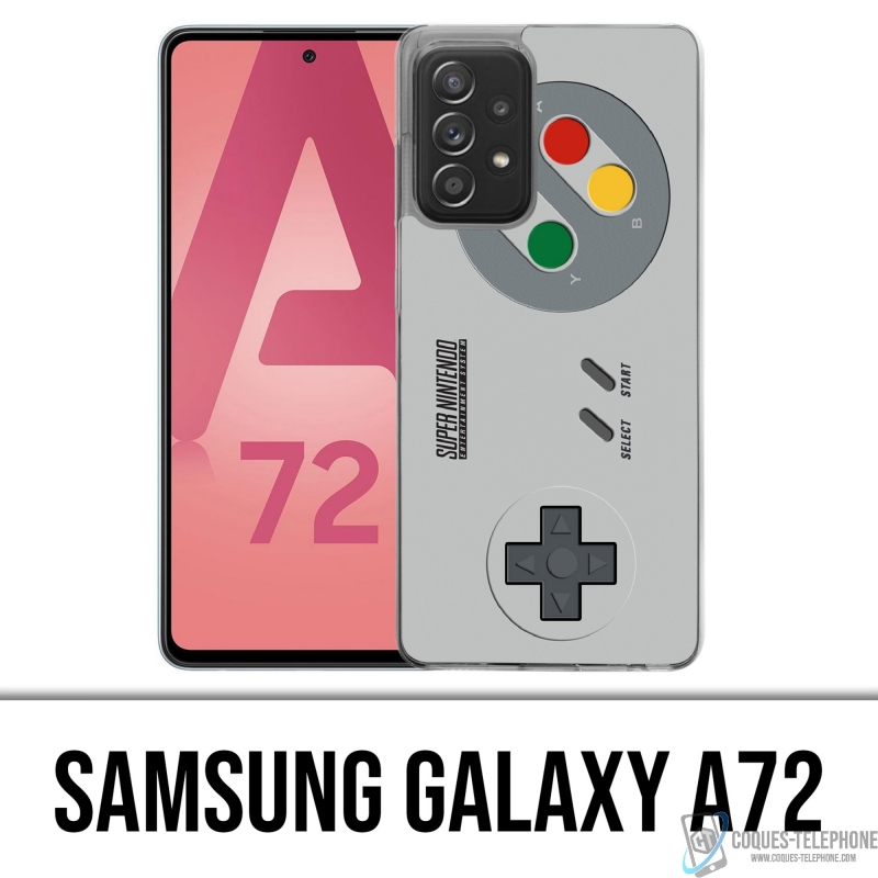 Coque Samsung Galaxy A72 - Manette Nintendo Snes