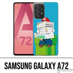 Samsung Galaxy A72 Case - Mario Humor