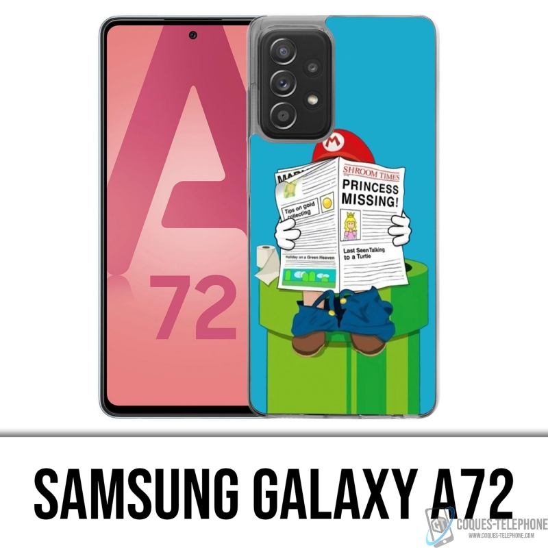 Coque Samsung Galaxy A72 - Mario Humour