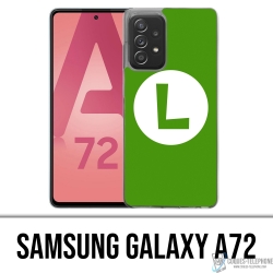 Samsung Galaxy A72 case - Mario Logo Luigi