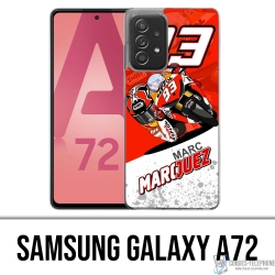 Samsung Galaxy A72 case - Marquez Cartoon