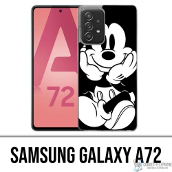 Coque Samsung Galaxy A72 - Mickey Noir Et Blanc