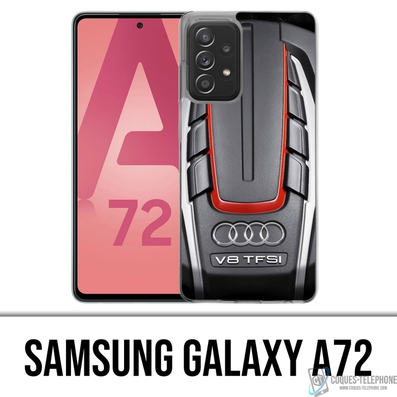 Coque Samsung Galaxy A72 - Moteur Audi V8 2