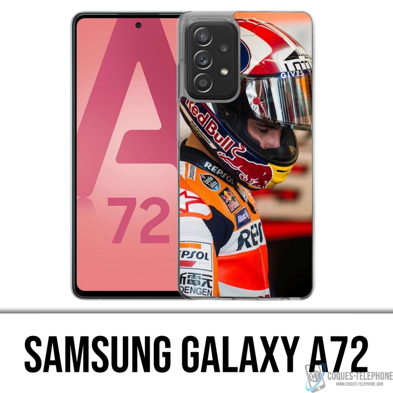 Coque Samsung Galaxy A72 - Motogp Pilote Marquez