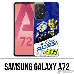 Samsung Galaxy A72 case - Motogp Rossi Cartoon Galaxy