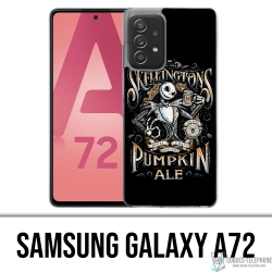 Samsung Galaxy A72 case - Mr Jack Skellington Pumpkin