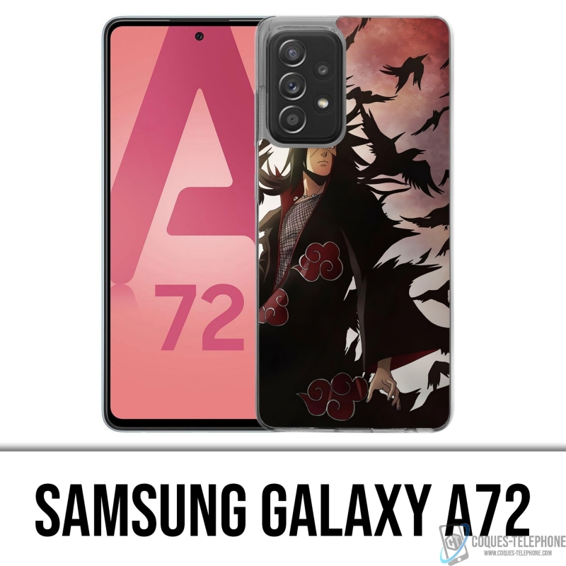 Coque Samsung Galaxy A72 - Naruto Itachi Corbeaux