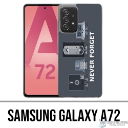Funda Samsung Galaxy A72 - Nunca olvides lo vintage