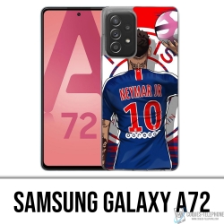 Coque Samsung Galaxy A72 - Neymar Psg Cartoon