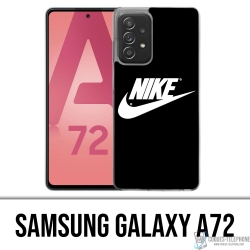 Custodia per Samsung Galaxy A72 - Logo Nike nera