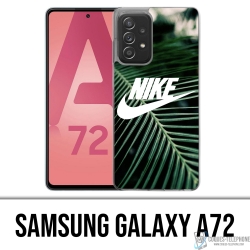 Custodia per Samsung Galaxy A72 - Nike Logo Palm Tree