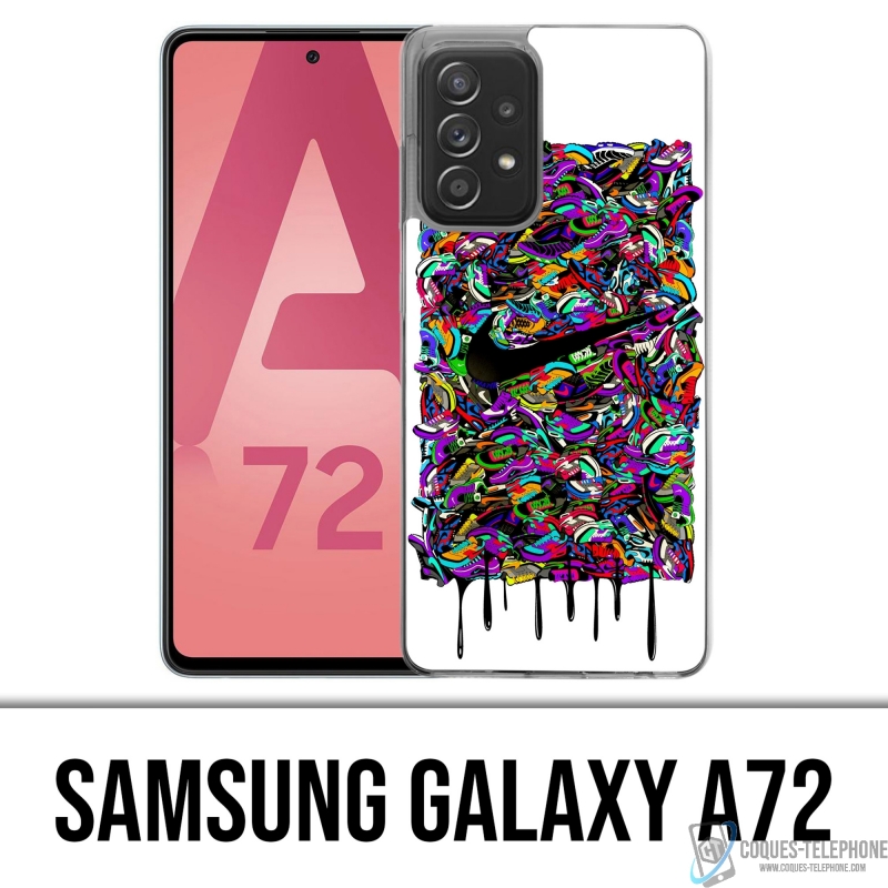 Custodia per Samsung Galaxy A72 - Nike Sneakers Art