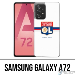 Custodia per Samsung Galaxy A72 - Fascia con logo Ol Olympique Lyonnais