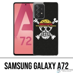 Custodia per Samsung Galaxy A72 - Nome del logo di un pezzo