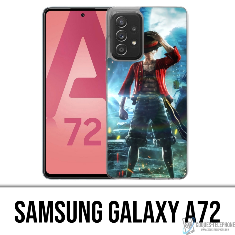 Coque Samsung Galaxy A72 - One Piece Luffy Jump Force
