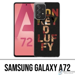 Samsung Galaxy A72 case - One Piece Monkey D Luffy