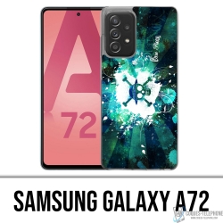Coque Samsung Galaxy A72 - One Piece Neon Vert
