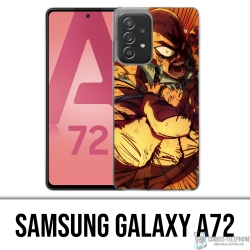 Samsung Galaxy A72 Case - One Punch Man Rage