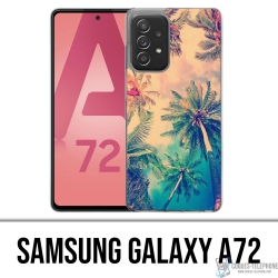 Coque Samsung Galaxy A72 - Palmiers