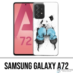 Coque Samsung Galaxy A72 - Panda Boxe
